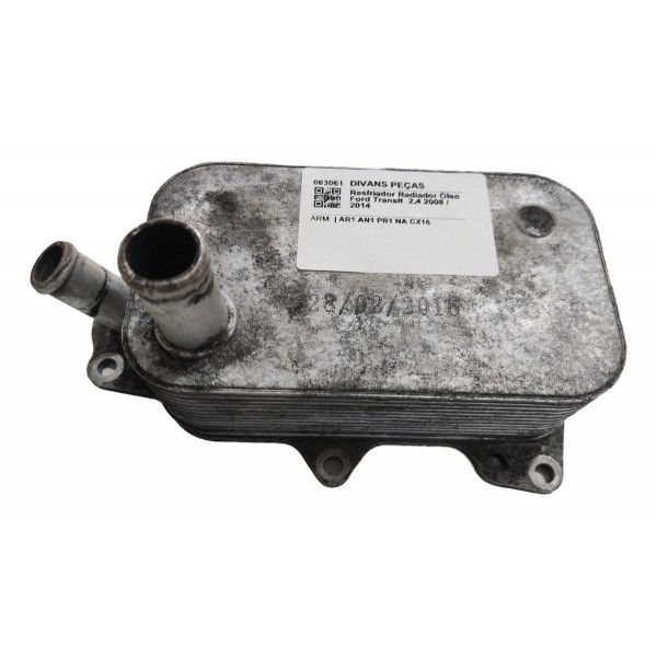 Resfriador Radiador Óleo Ford Transit  2.4 2008 / 2014
