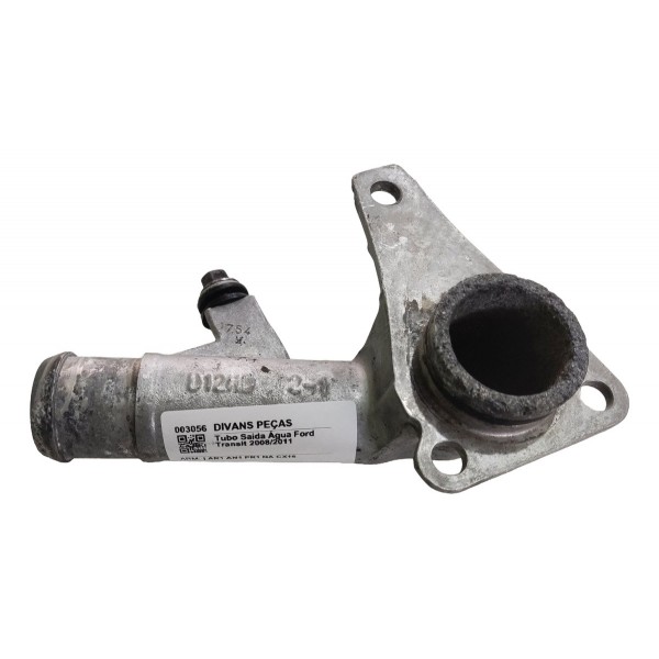 Tubo Saida Água Ford Transit 2008/2011 Prateado
