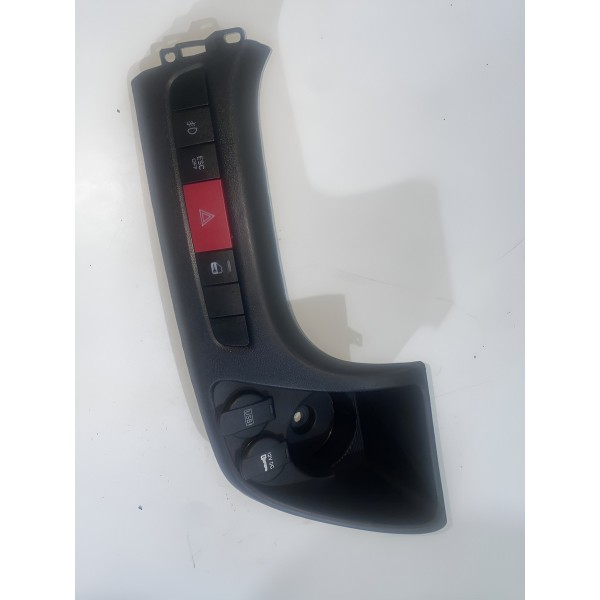 Botão Pisca Alerta Fiat Ducato 2018/2020 - Preto