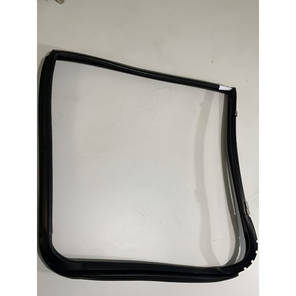 Borracha Vidro Porta Dianteira Esquerda Master 2.5 2004/2013 Preto
