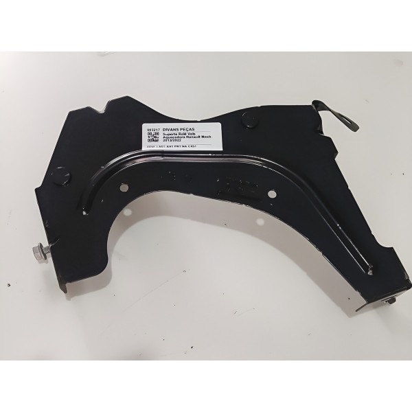 Suporte Relê Vela Aquecedora Renault Master  2013/2022 Preto