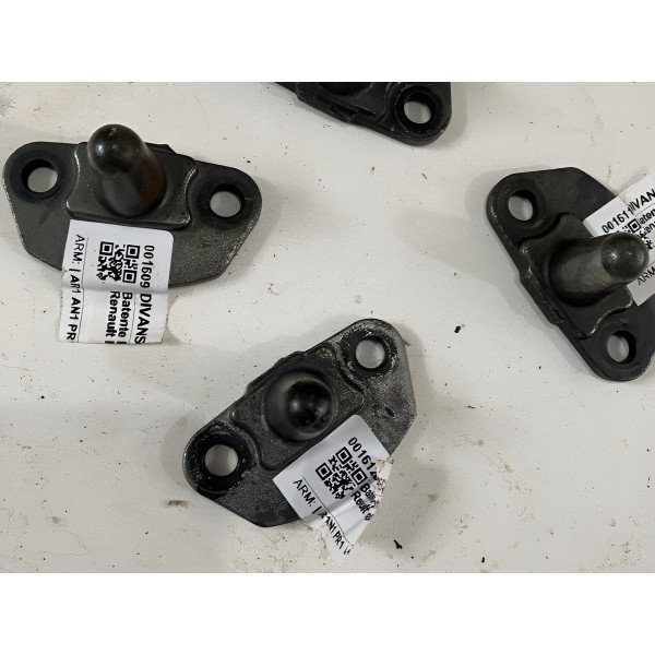 Batente Porta Lateral Renault Master 2000/2009 - Preto