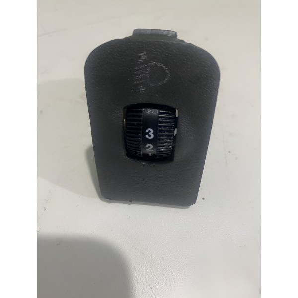 Botão Regulagem Farol Fiat Ducato 2006/2017 Original Preto