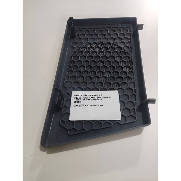 Grade Alto Falante Sprinter Painel Direito 1998/2011 Cinza