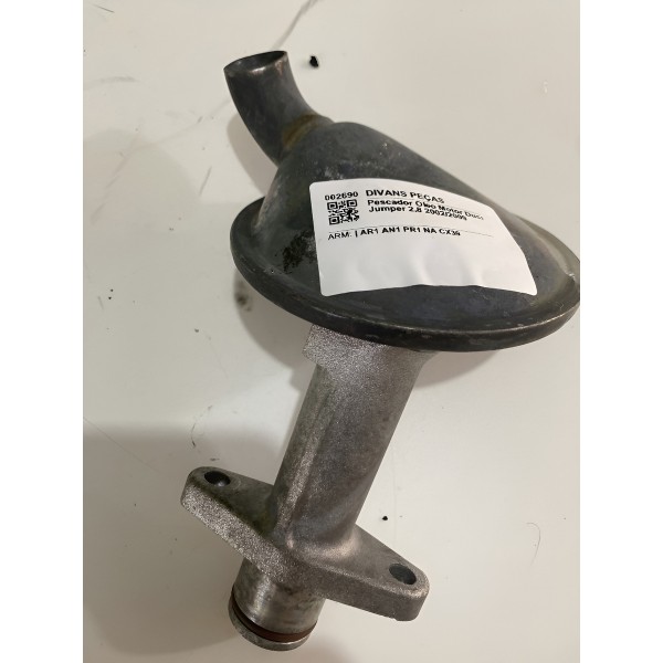 Pescador Oleo Motor Ducato Jumper 2.8 2002/2009 Cinza