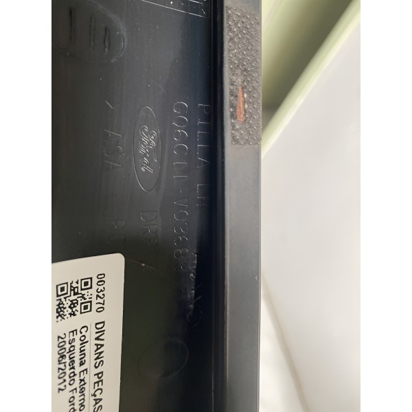 Coluna Externo Diant. Esquerdo/direito Ford Transit 2008/12 - Preto