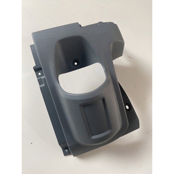 Moldura Acabamento Porta Copo Lado Esq. Transit 2008/2013 - Cinza