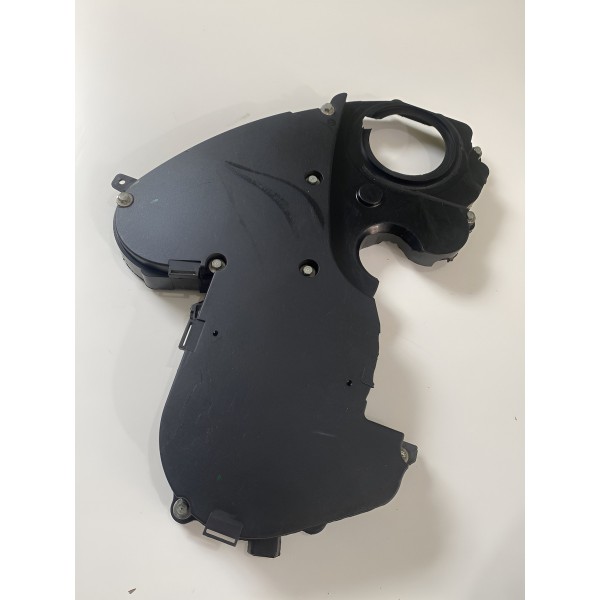 Protetor Comando Correia Valvulas C/ Detalhe Ducato 2018/22 Preto