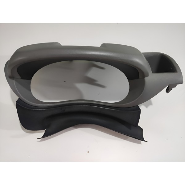 Moldura Capa Painel Instrumento Master 2014/2022 Cinza-escuro