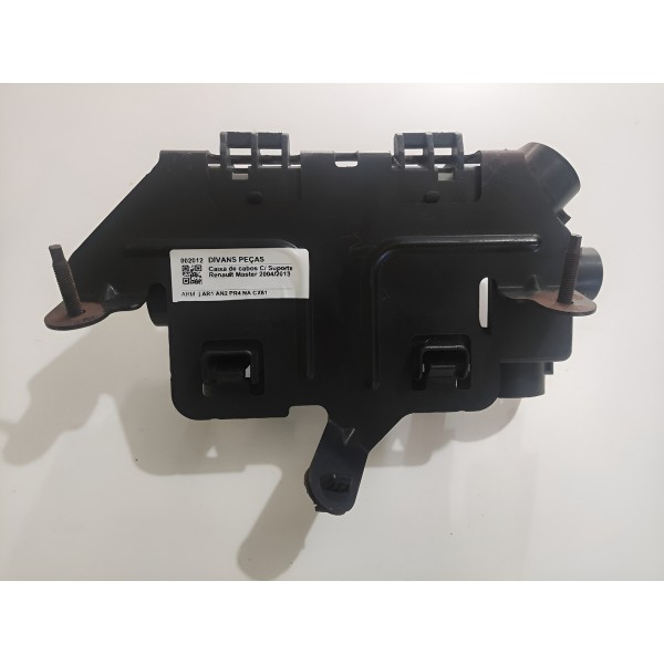 Caixa De Cabos C/ Suporte Renault Master 2004/2013 Preto