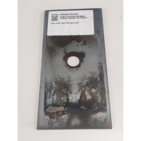 Calço Do Feixe De Mola Traseiro Renault Master 14/22