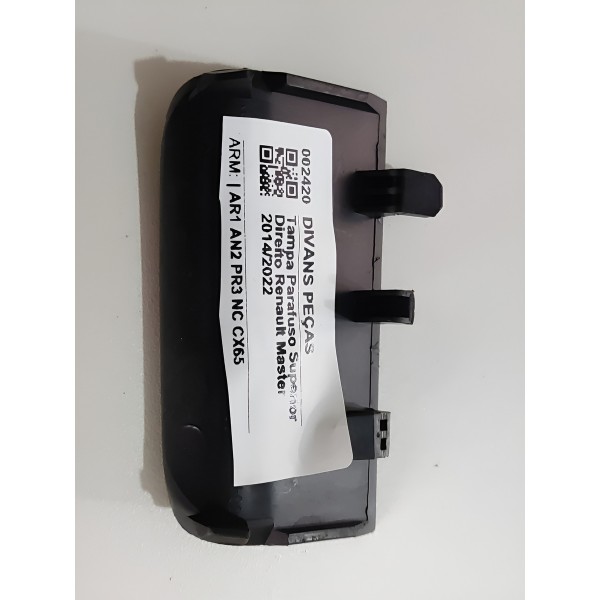 Tampa Painel Parafuso Superior Dir Renault Master 2014/2022 Cinza