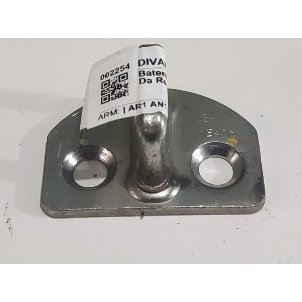 Batente Da Porta Dianteira  Renault Master 2.3 2014/2022 Prateado