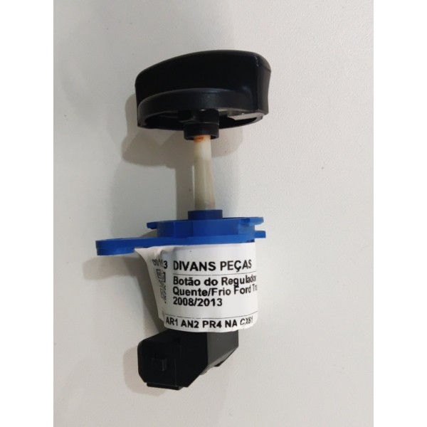 Botão Do Regulador Ar Quente/frio Ford Transit 2008/2013 Preto