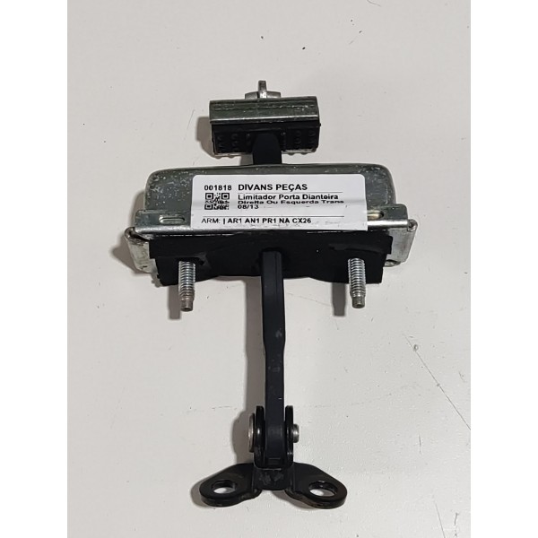 Limitador Porta Dianteira Direita Ou Esquerda Transit 08/13 Prateado