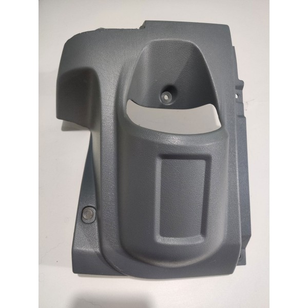 Moldura Acabamento Porta Copo Esquerdo Transit 2008/2013 Cinza