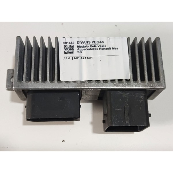 Modulo Relé Velas Aquecedoras Renault Master 2.3