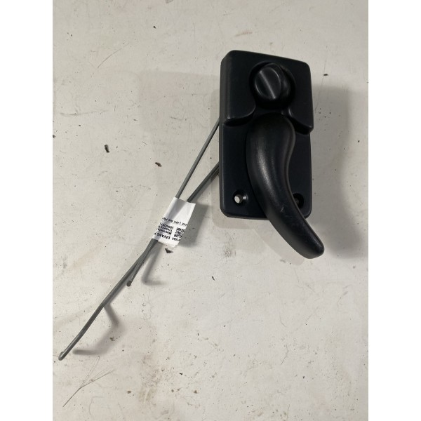 Maçaneta Interna Porta Traseira Direita  Master 2006/2012 Preto Traseira