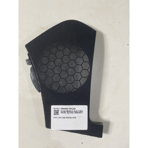 Grade Moldura Auto Falante Direito Sprinter 2006/2012 Cinza