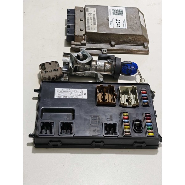 Kit Módulo Injeção C/ Chave Ford Transit 2.4  8c1t14a073bf